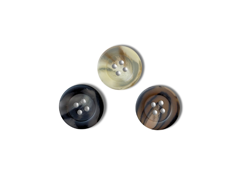 BOTON POLIESTER SIENNA MATE T32