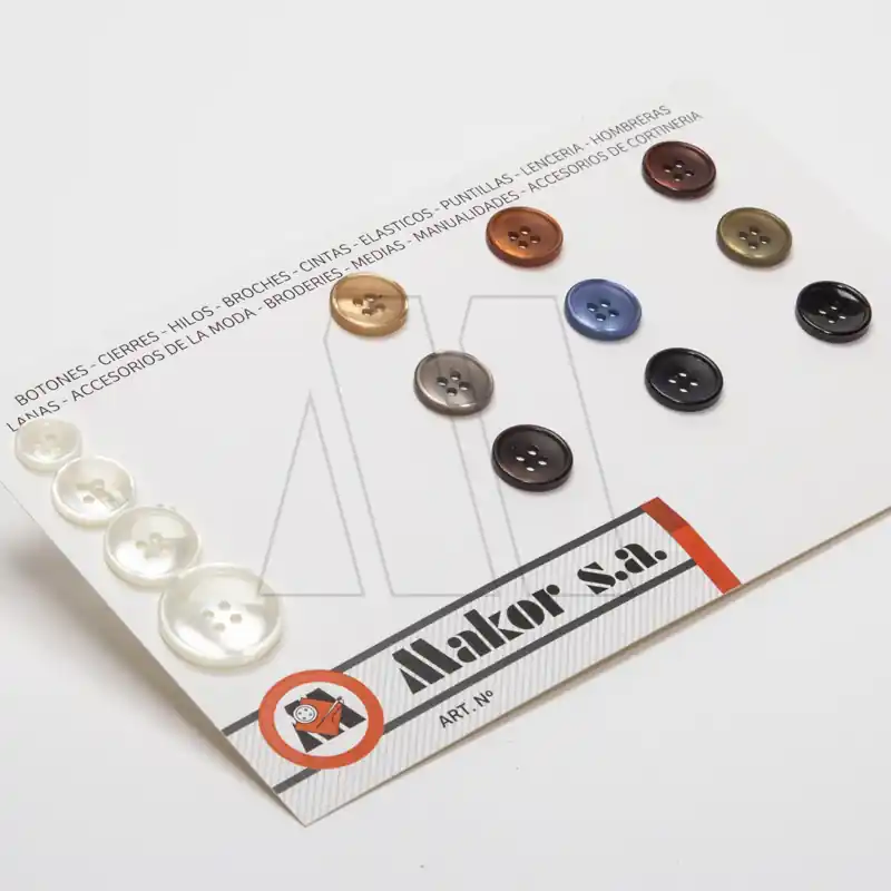 BOTON POLIESTER SASTRE AUSTRAL T24