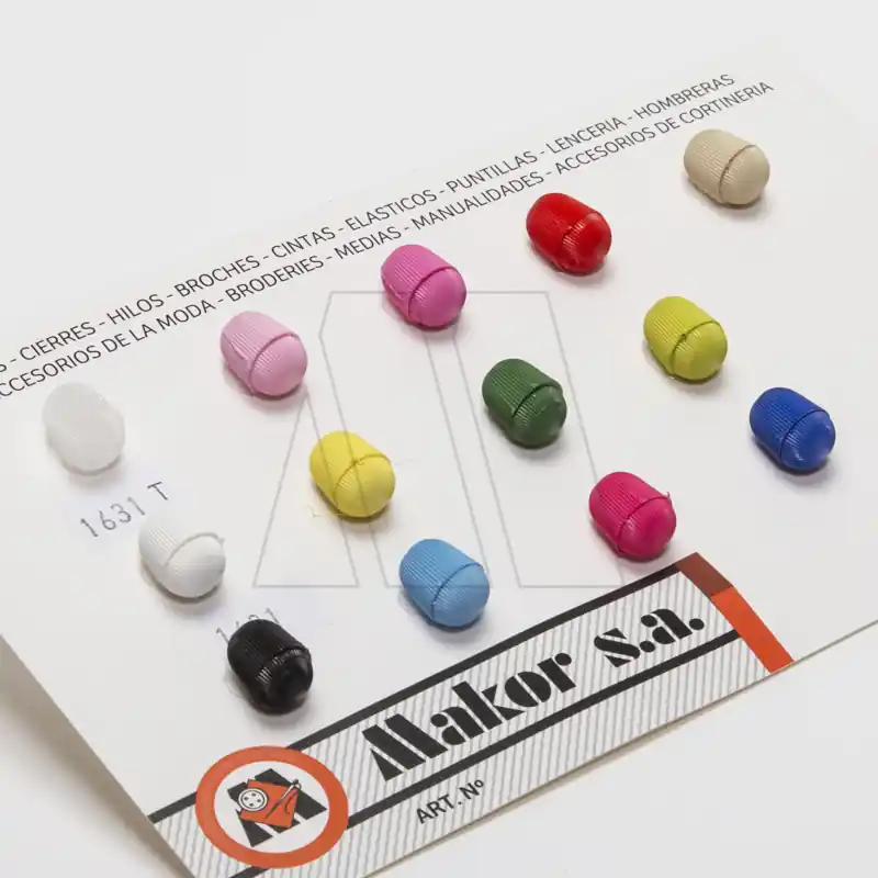 TERMINAL DE CORDON NYLON TRANSLUCIDA CON TAPA