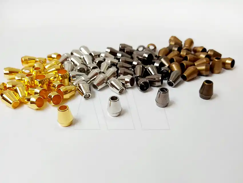 TERMINAL DE CORDON NYLON SIMIL METALICO X DOC