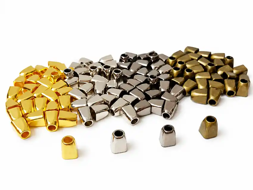 TERMINAL DE CORDON NYLON SIMIL METALICO X DOC
