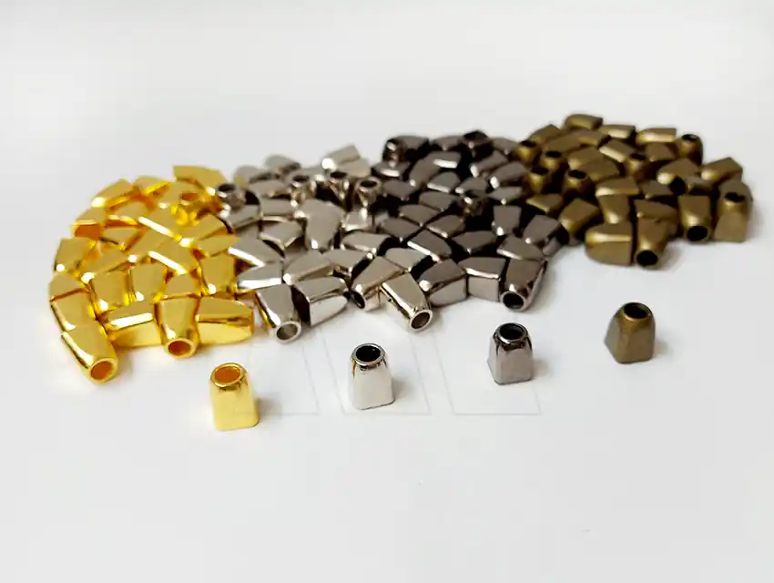 TERMINAL DE CORDON NYLON SIMIL METALICO X DOC