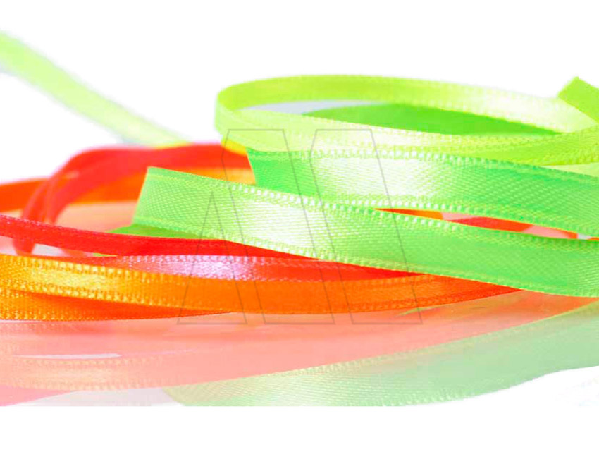 CINTA RASO DOBLE FAZ FLUO CORDON DE ORO NRO 0 3MM X 50MTS