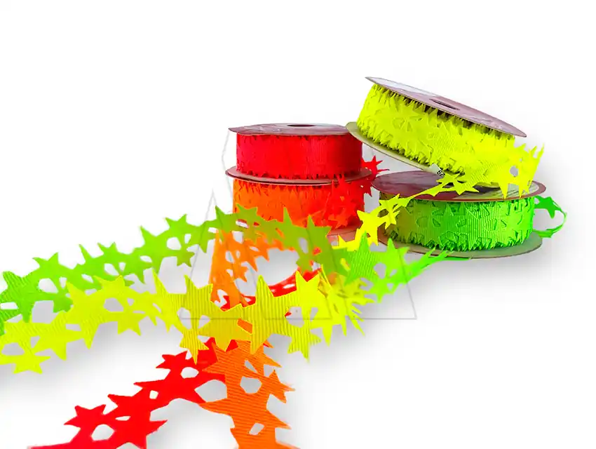 CINTA GROSS FLUO SUPERSTAR CORDON DE ORO 23MM X 10MTS