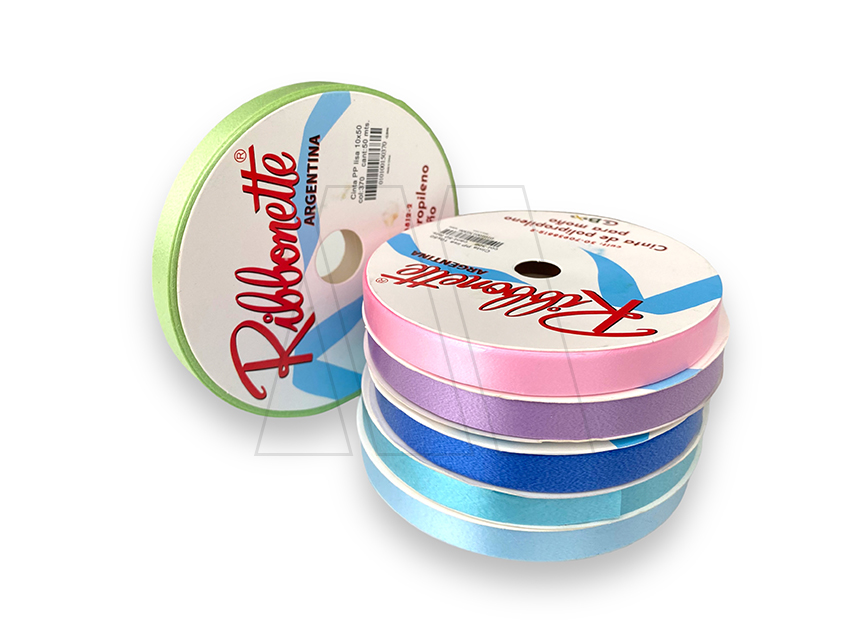 CINTA RIBBONETTE LISA 10MM X 50MTS