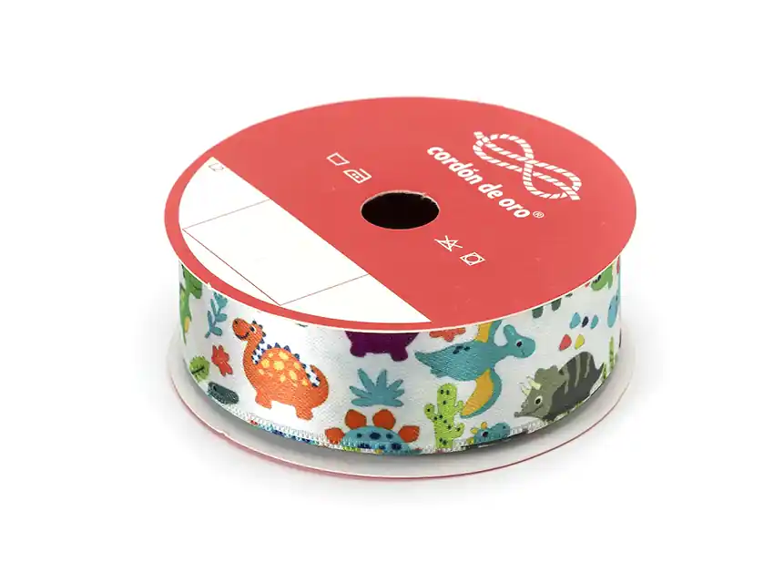 CINTA DINOKIDS C. DE O. 25MM X 10MTS