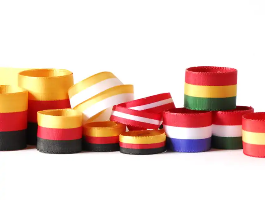 CINTA BANDERAS EXTRANJERAS CORDON DE ORO 15MM X 10MTS