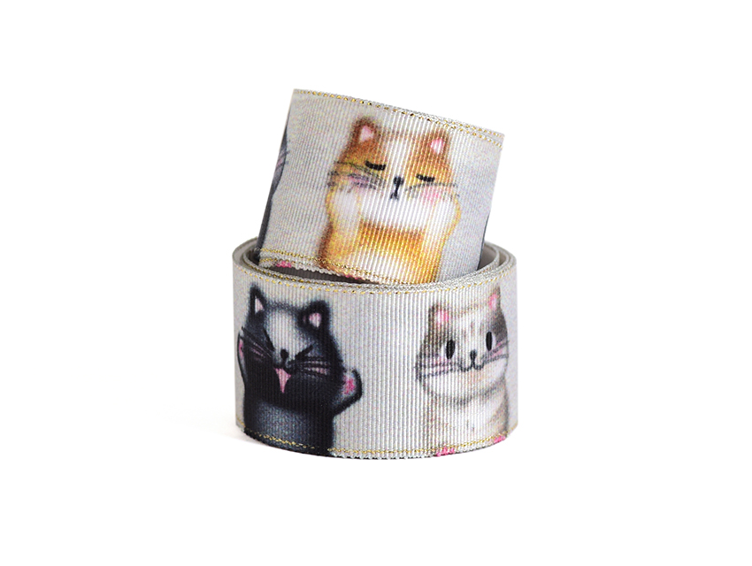 CINTA GATITOS C. DE O. 23MM X 10MTS