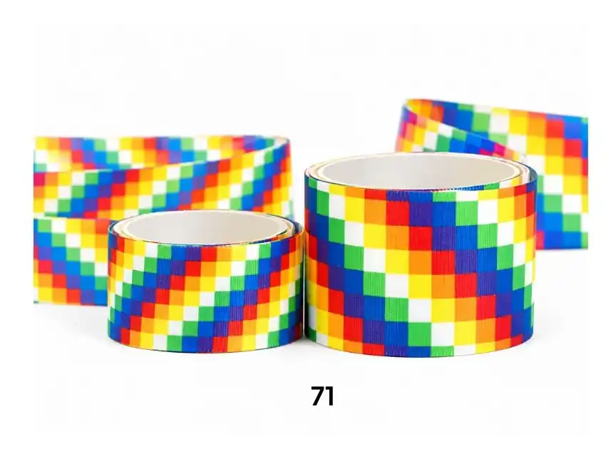 CINTA FANTASIA WIPHALA CORDON DE ORO 25MM X 10MTS