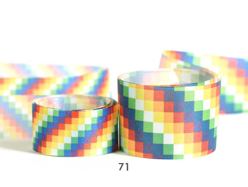 CINTA FANTASIA WIPHALA CORDON DE ORO 40MM X 10MTS
