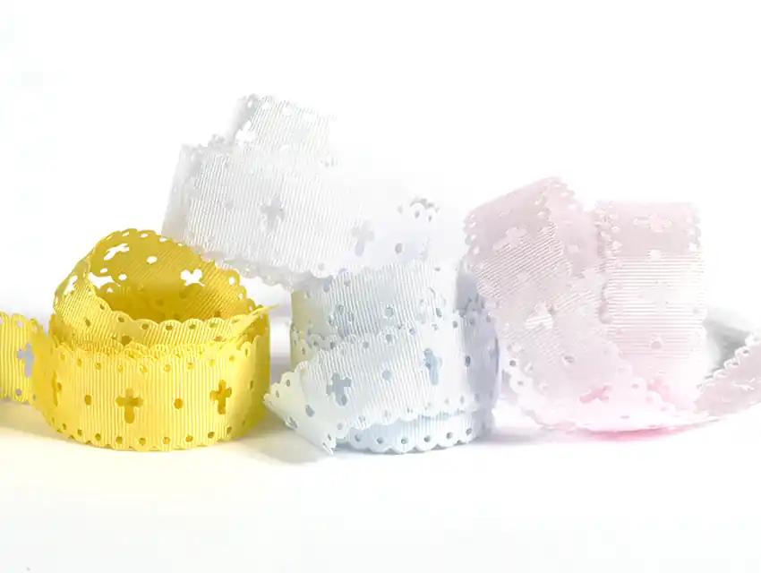 CINTA TROQUELADA SACRAMENTO CORDON DE ORO 20MM X 10MTS