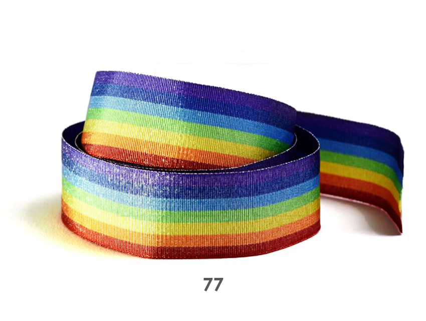 CINTA PRIDE CORDON DE ORO 25MM X 10MTS