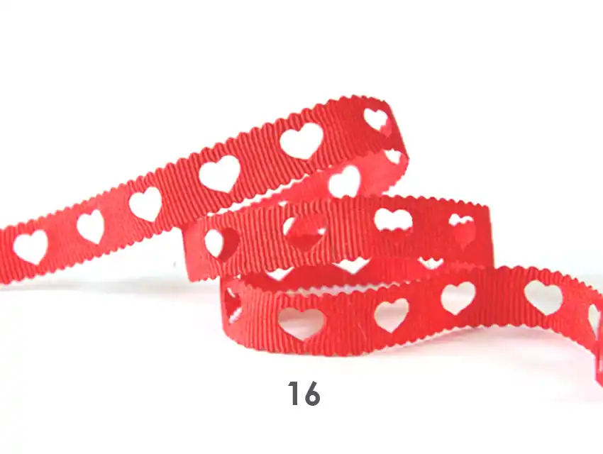 CINTA TROQUELADA CORAZONES CORDON DE ORO 10MM X 10MTS