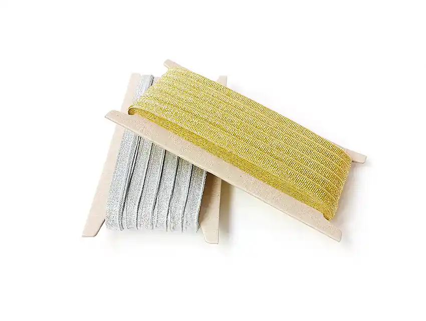 CINTA GROSS CON LUREX 10MM X 50MTS