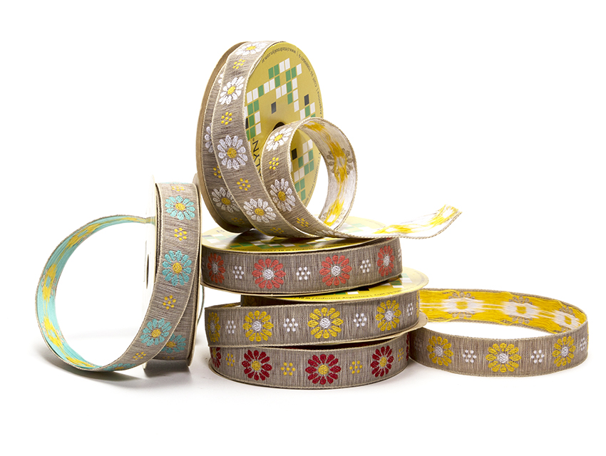 CINTA BROOKLYN FANTASIA MARGARITA 20MM X 10MTS