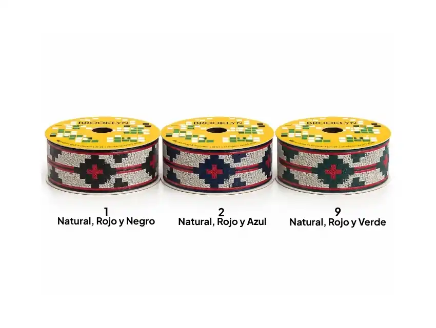 CINTA BROOKLYN LUCERO 25 MM X 10 MTS