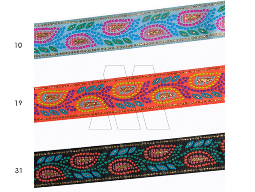 CINTA BROOKLYN BOMBAY 24MM X 10MTS
