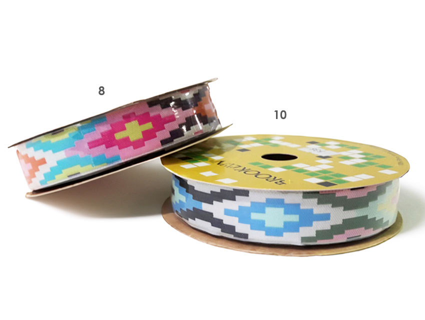 CINTA BROOKLYN MAPUCHE 2,5CM X 10MTS