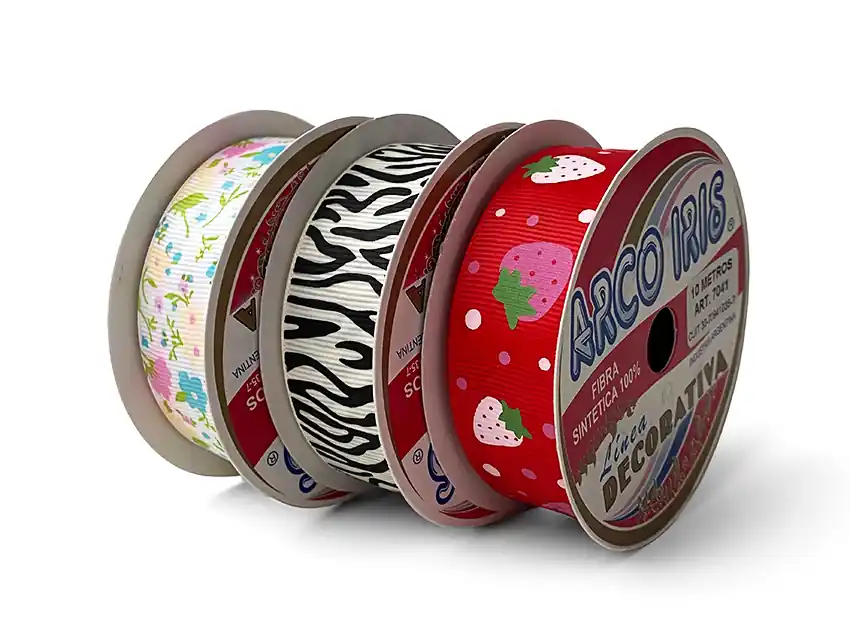 CINTA GROSS ESTAMPADA 25MM X 10MTS