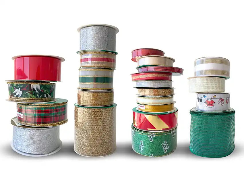 CAJA CINTAS C. DE ORO NAVIDEÑA X 23 UN SURTIDAS