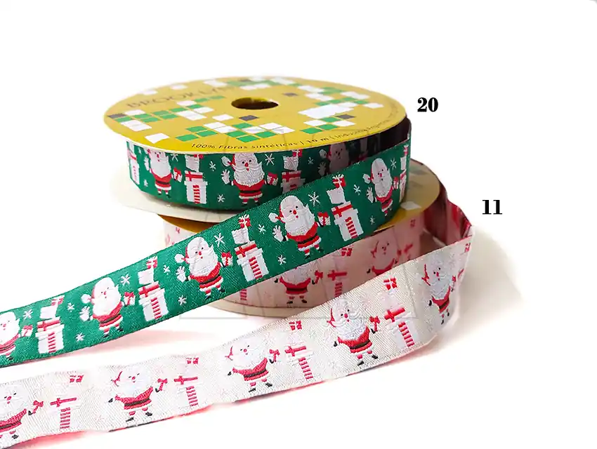 CINTA BROOKLYN SANTA 24MM X 10MTS (163.571)