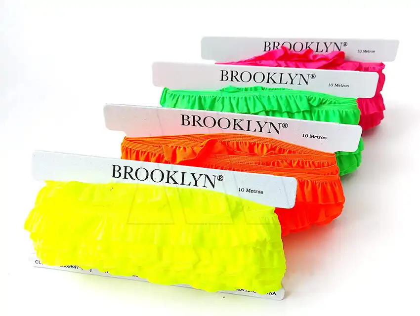 VOLADITO FLUO BROOKLYN X 10MTS