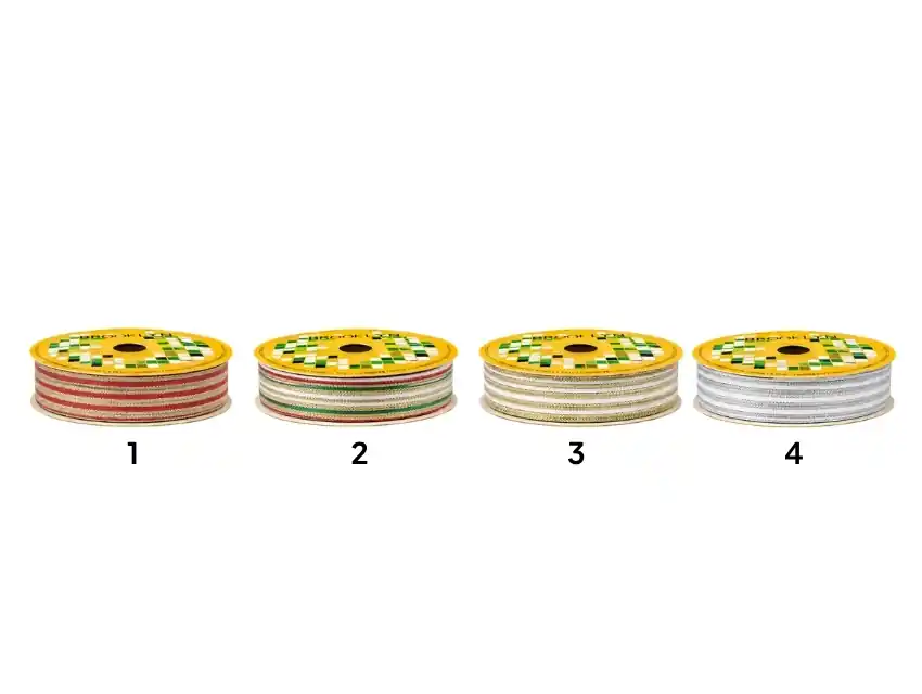 CINTA BROOKLYN LUREX GLEN 25 MM X 10 MTS