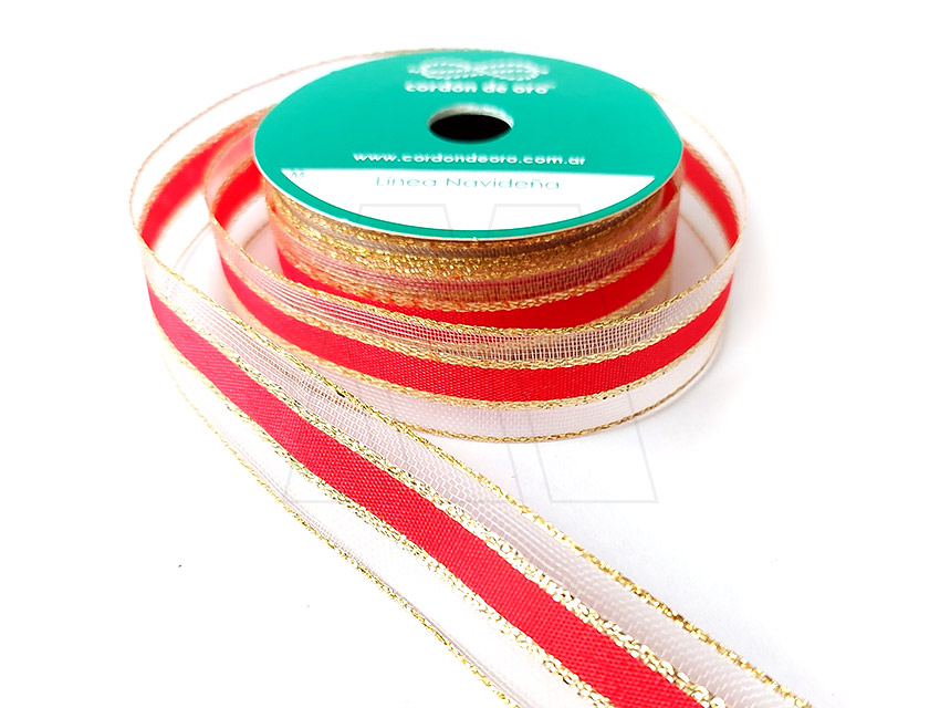 CINTA VICTORIAN CORDON DE ORO 20MM X 9,14MTS