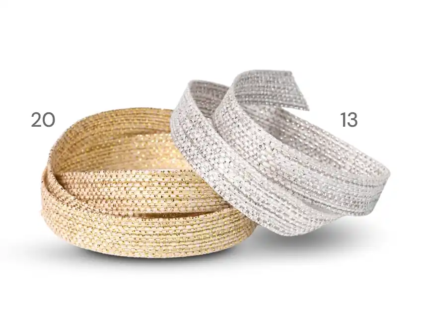 CINTA SALVADOR LUREX C. DE O. 12MM X 10MTS 