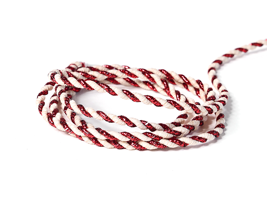 CORDON MILAGROSA LUREX C. DE O. 4MM X 20MTS 