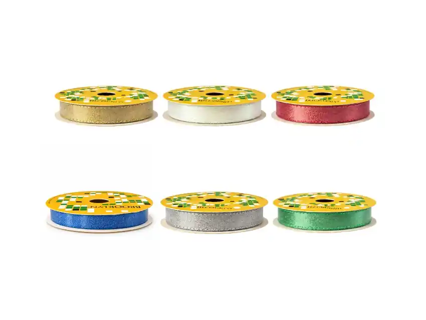 CINTA BROOKLYN LUREX MILANO 10MM X 10MTS