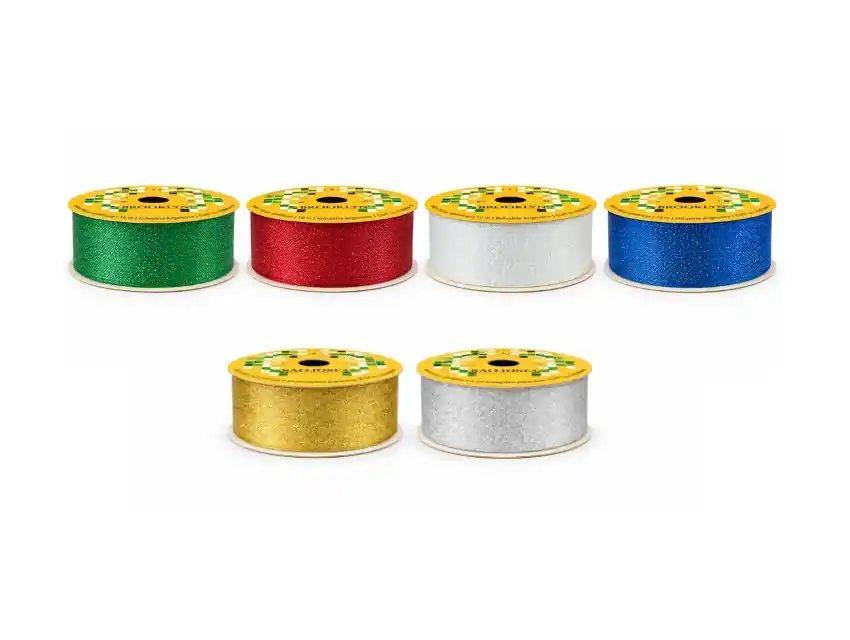 CINTA BROOKLYN LUREX MILANO 25 MM X 10MTS