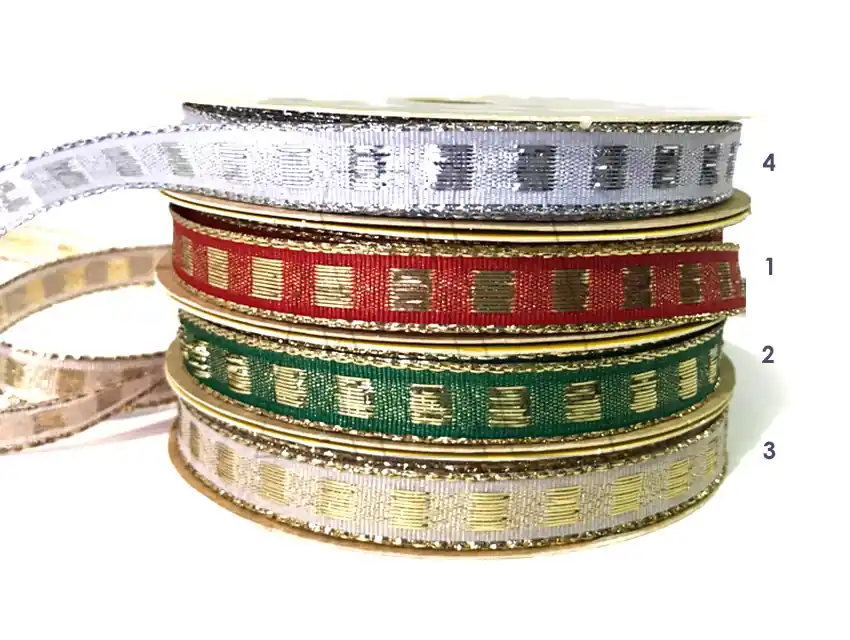 CINTA BROOKLYN LUREX ANGOSTURA 1CM X 10MTS 