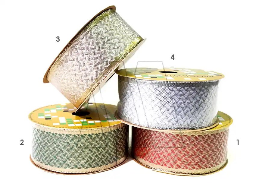 CINTA BROOKLYN LUREX RIMINI 4CM X 10MTS