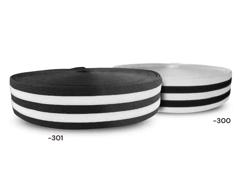 CINTA RAYADA DOBLE FRONTURA POLIESTER 4CM X 10MTS 