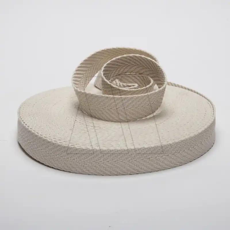 CINTA MOCHILERA ALGODON LIVIANA 30MM X 25MTS