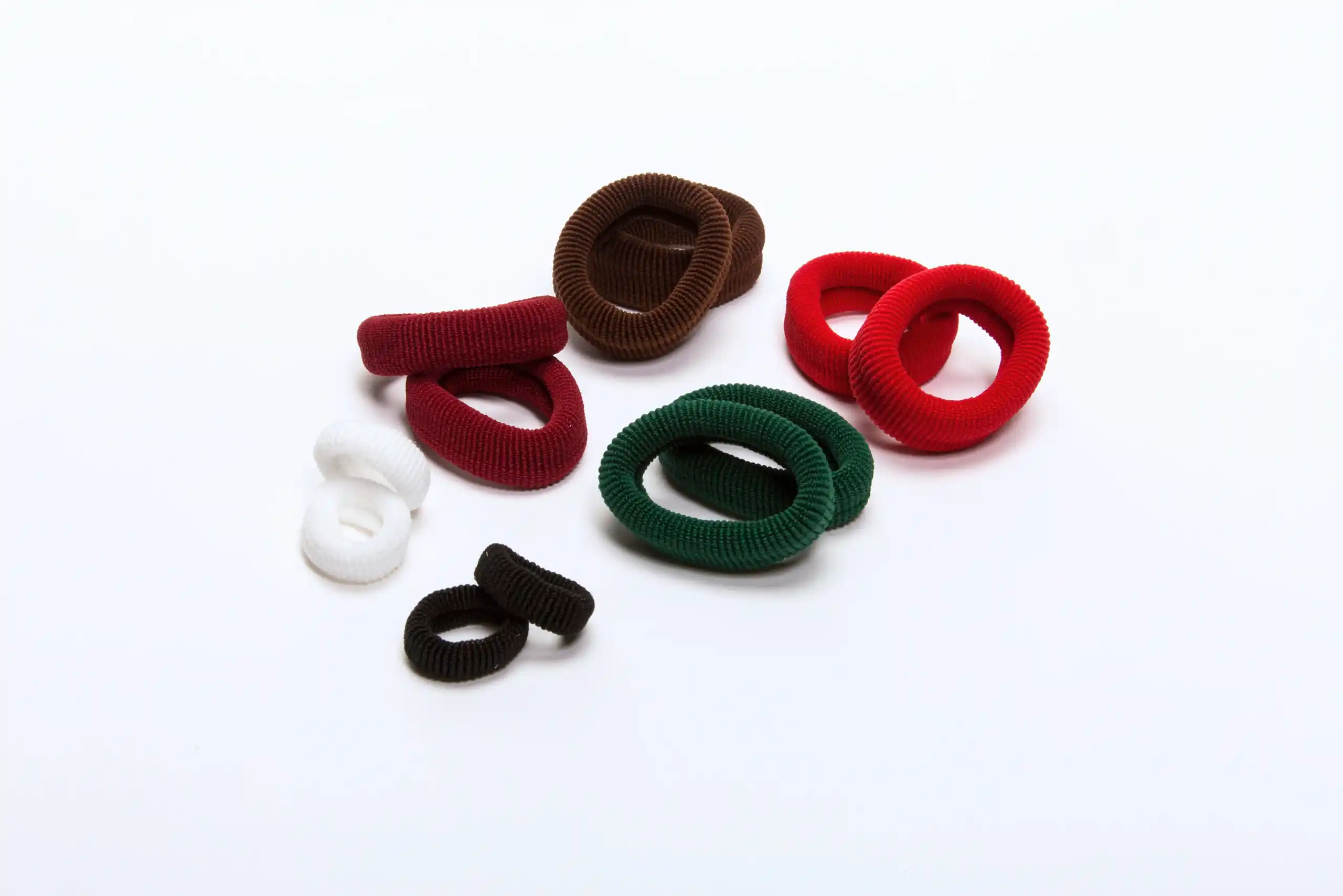 COLITAS RANURADAS MEDIANAS P/CABELLO X 12UN