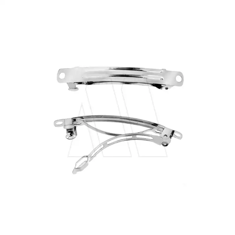 BASE HEBILLA FRANCESA CABELLO NIQUEL 5CM X 20UN