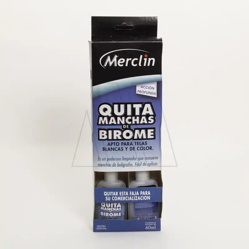 QUITA MANCHAS DE BIROME MERCLIN 60ML X UN 