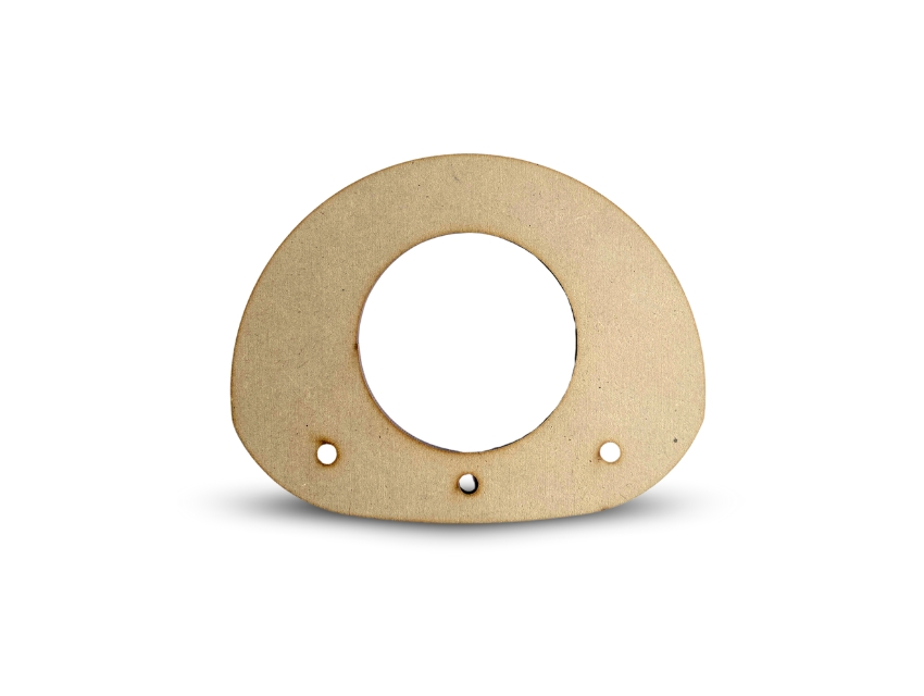 MANIJAS DE FIBROFACIL PASE 6MM P/MANUALIDADES 