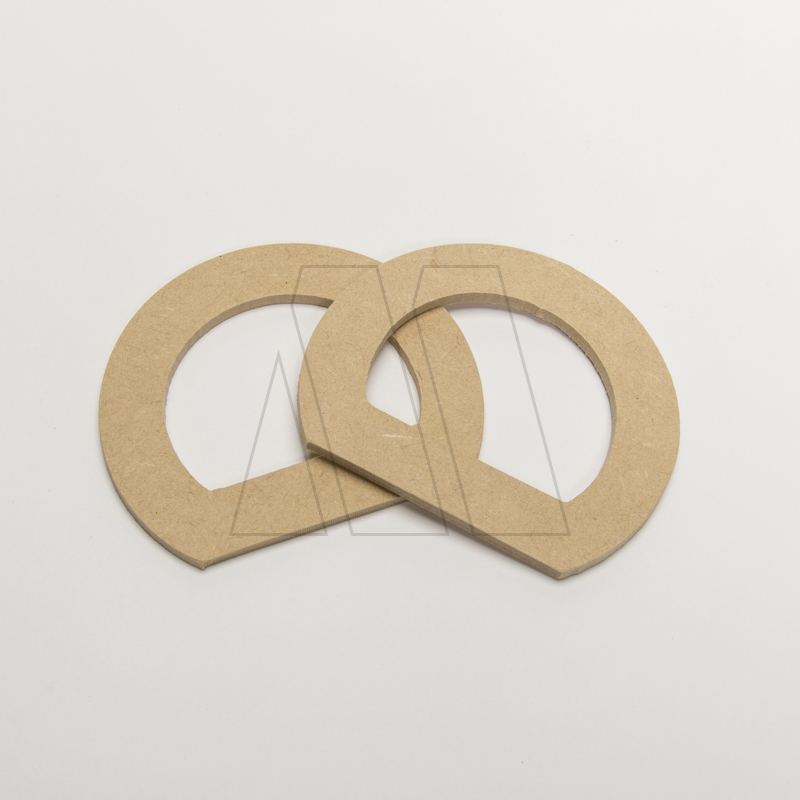 MANIJAS DE FIBROFACIL PASE 8CM P/MANUALIDADES