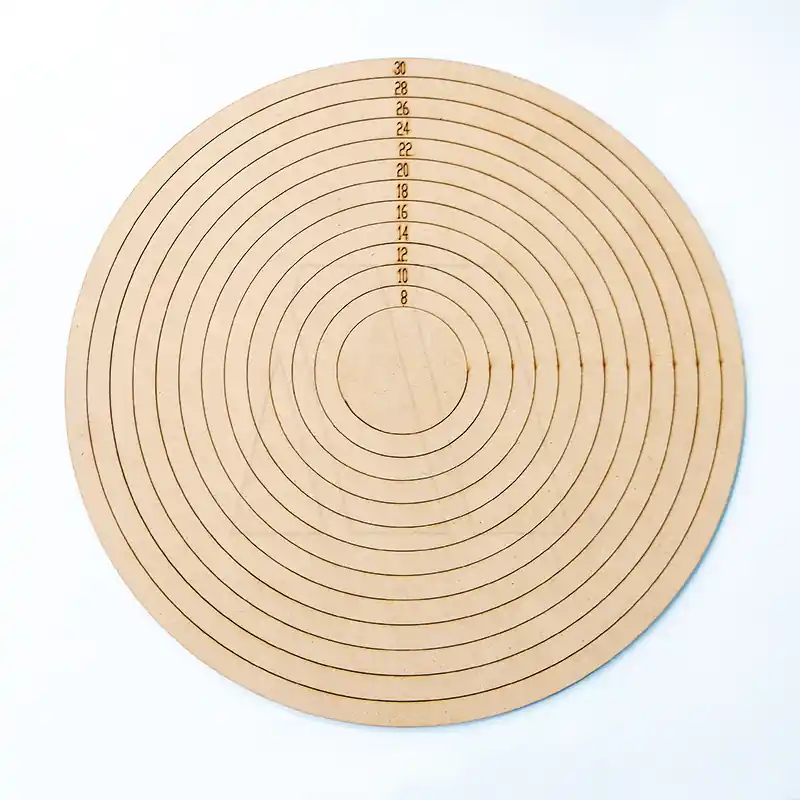 AROS DE FIBROFACIL P/ MANDALA X 12 MEDIDAS DIFERENTES