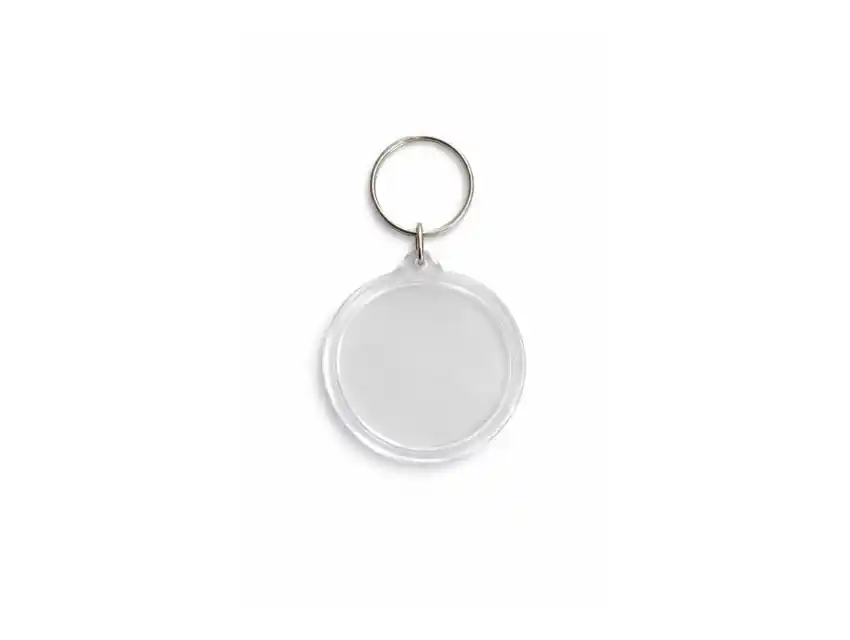 LLAVERO PORTAFOTO X 6UN REDONDO 4,1CM 