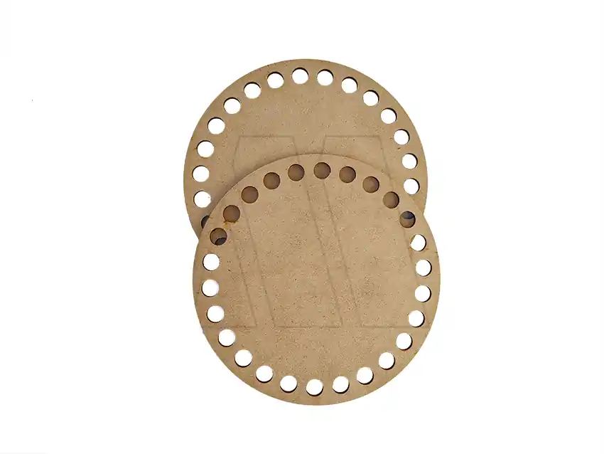 TELAR PARA TOTORA FIBROFACIL REDONDO GRANDE 30CM