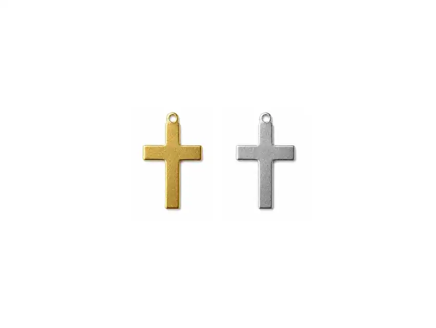 CRUZ DE METAL MEDIANA 18MM X 50UN