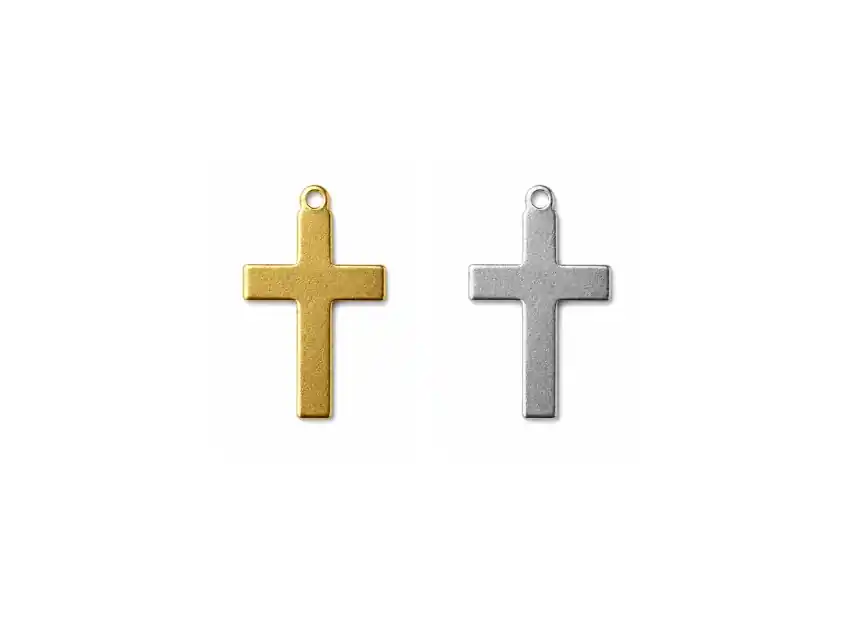 CRUZ DE METAL GRANDE 25MM X 50UN