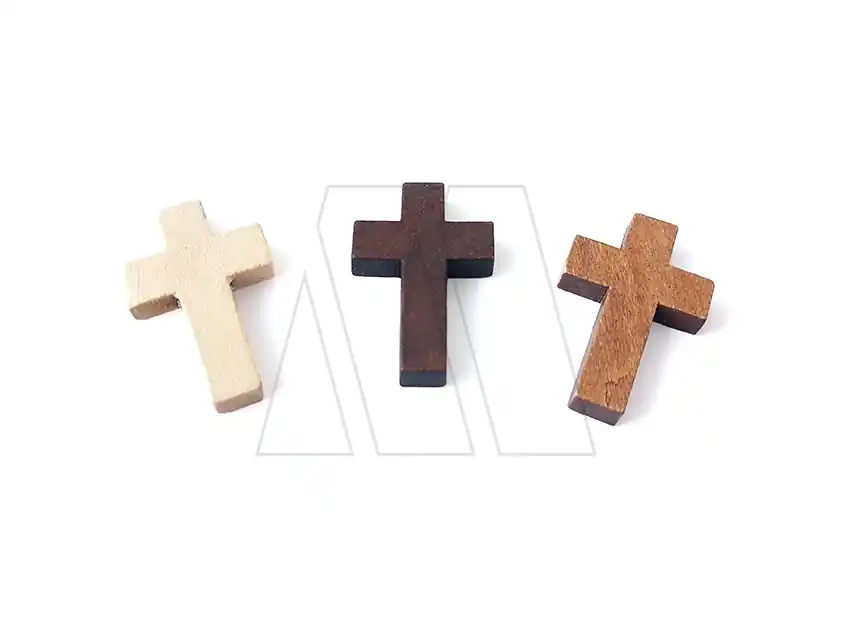 CRUZ DE MADERA 21 X 33MM X 25UN