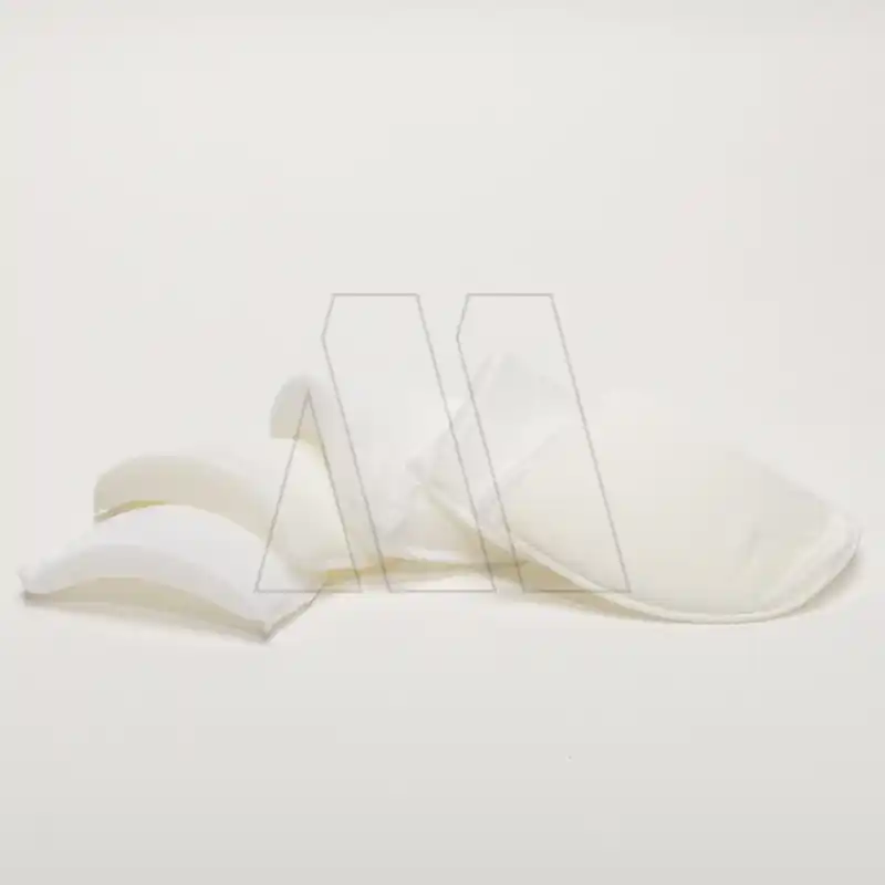 HOMBRERA FORRADA BLANCA Nº1 X 12 PARES