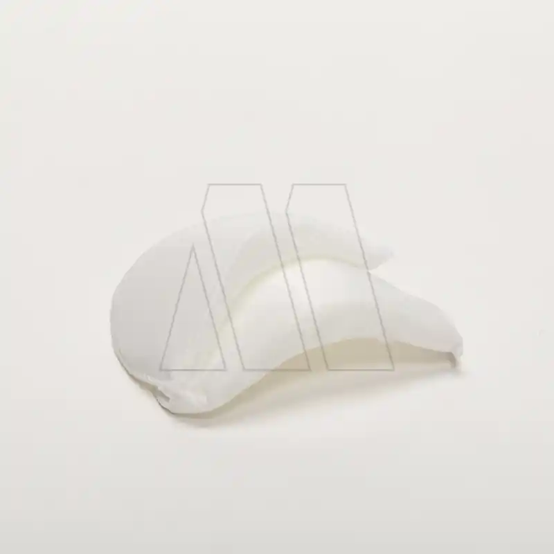 HOMBRERA C/FORMA CORTA FORRADA BLANCA X 12 PARES