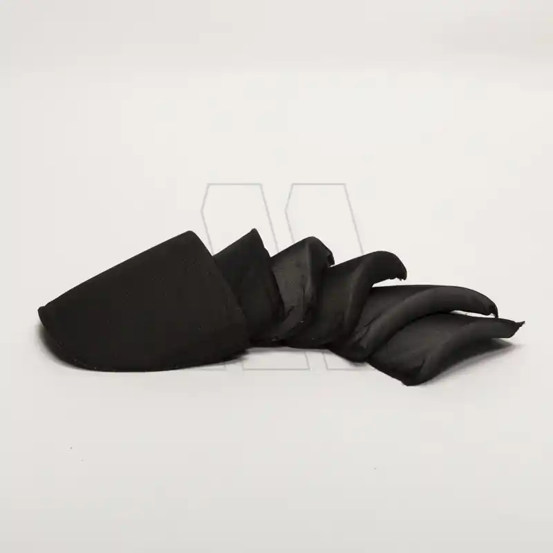 HOMBRERA C/FORMA LARGA FORRADA NEGRA X 12 PARES